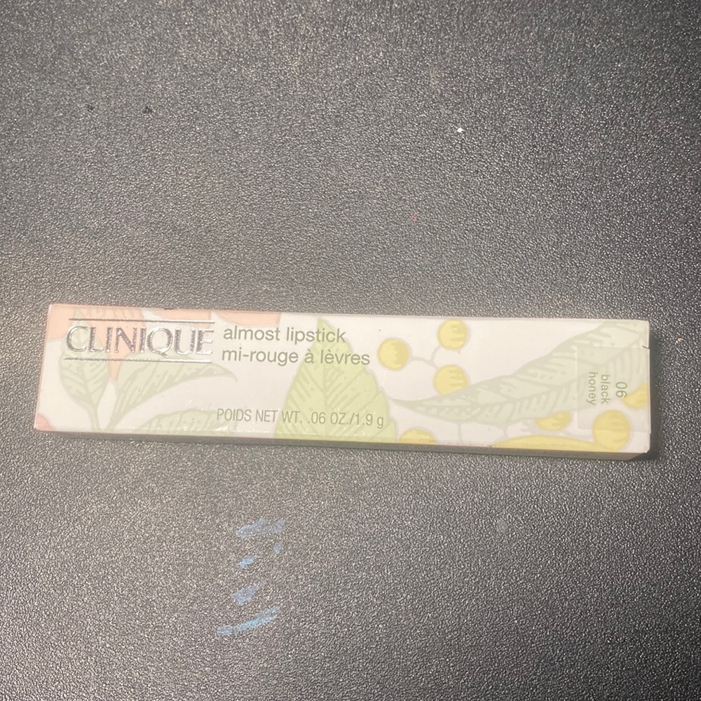 CLINIQUE almost lipstick black honey . Popular on TikTok!!